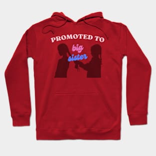 promoted to big sister 2024 t-shirt Hoodie